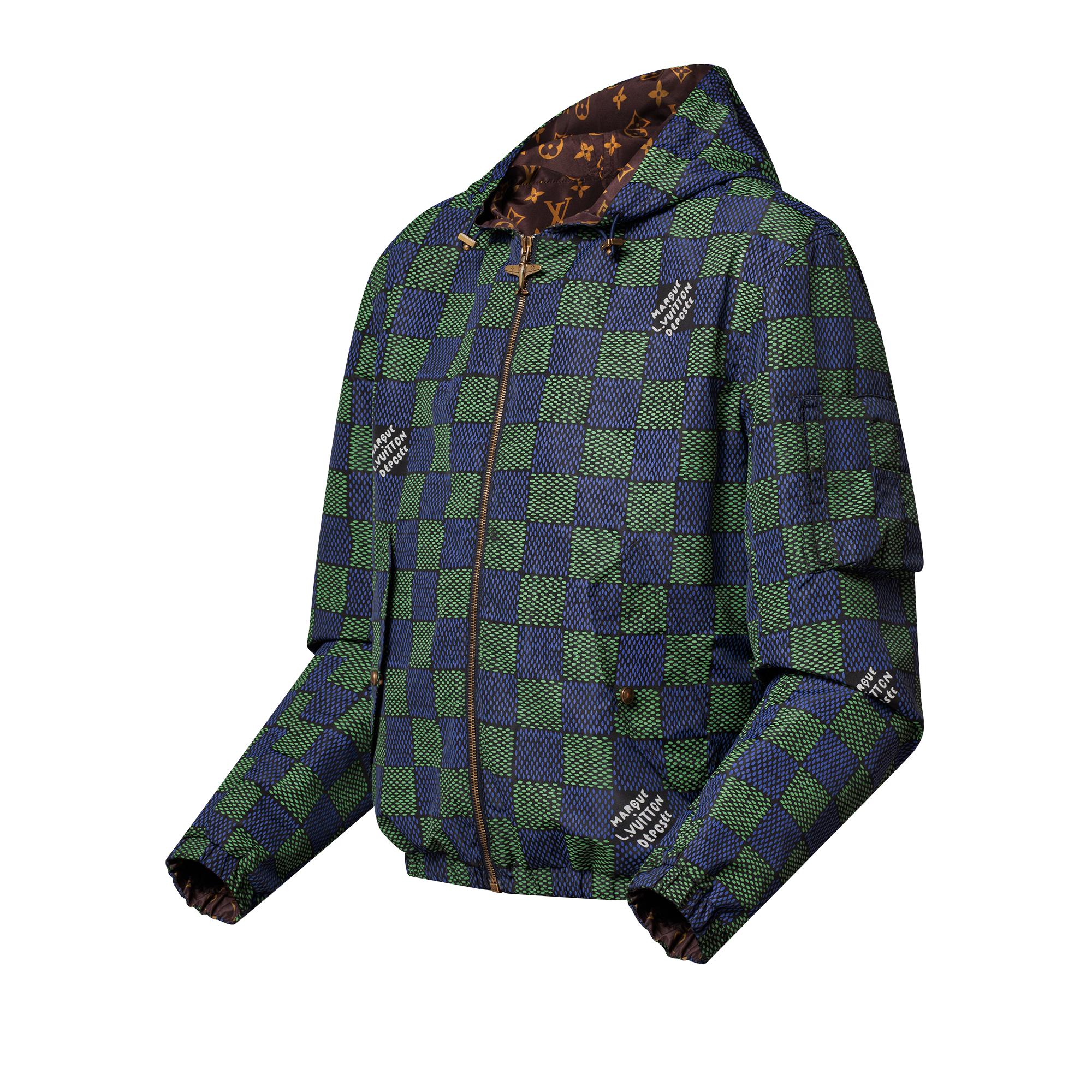  Ready-to-Wear Casacos e Agasalhos Jaqueta Windbreaker Reversível Damier | Louis Vuitton ® (Zoom no Produto)