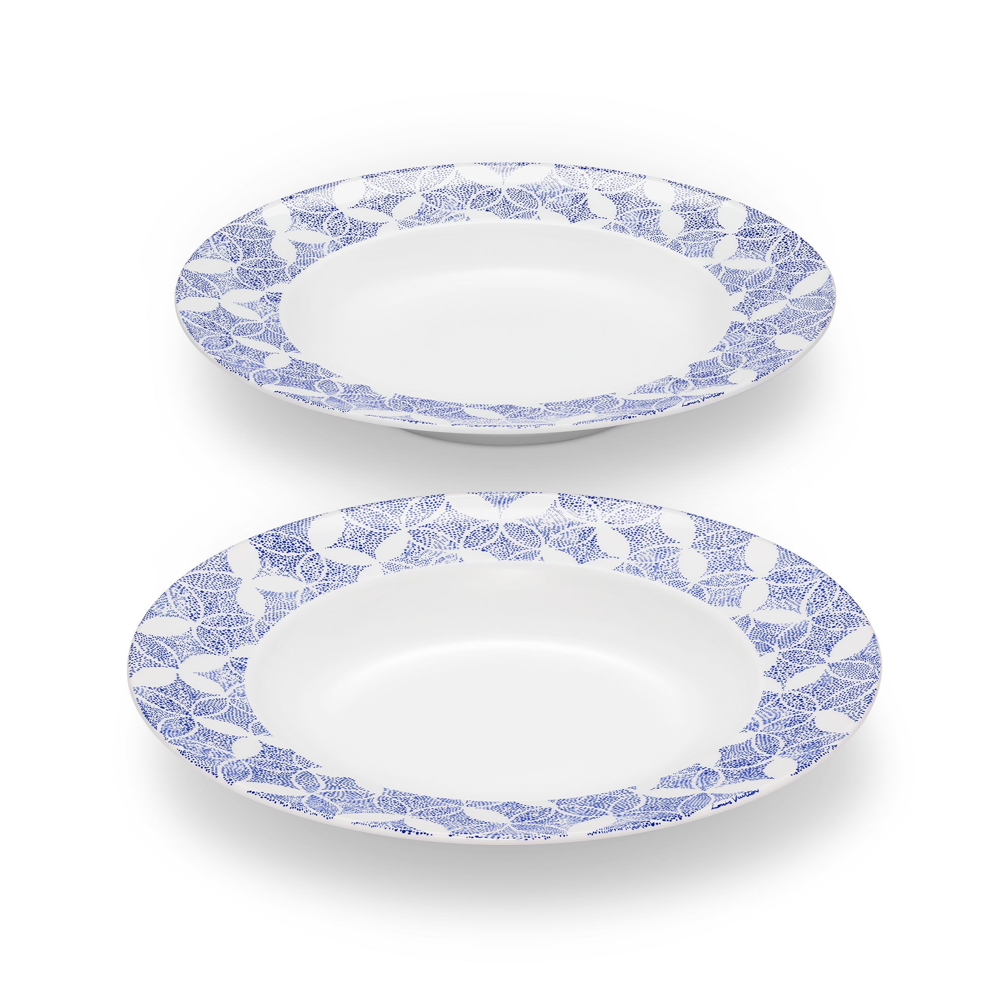  Casa e Arte do Jantar Mesa Posta Jogo de 2 Pratos de Sopa Constellation | Louis Vuitton ® (Zoom no Produto)