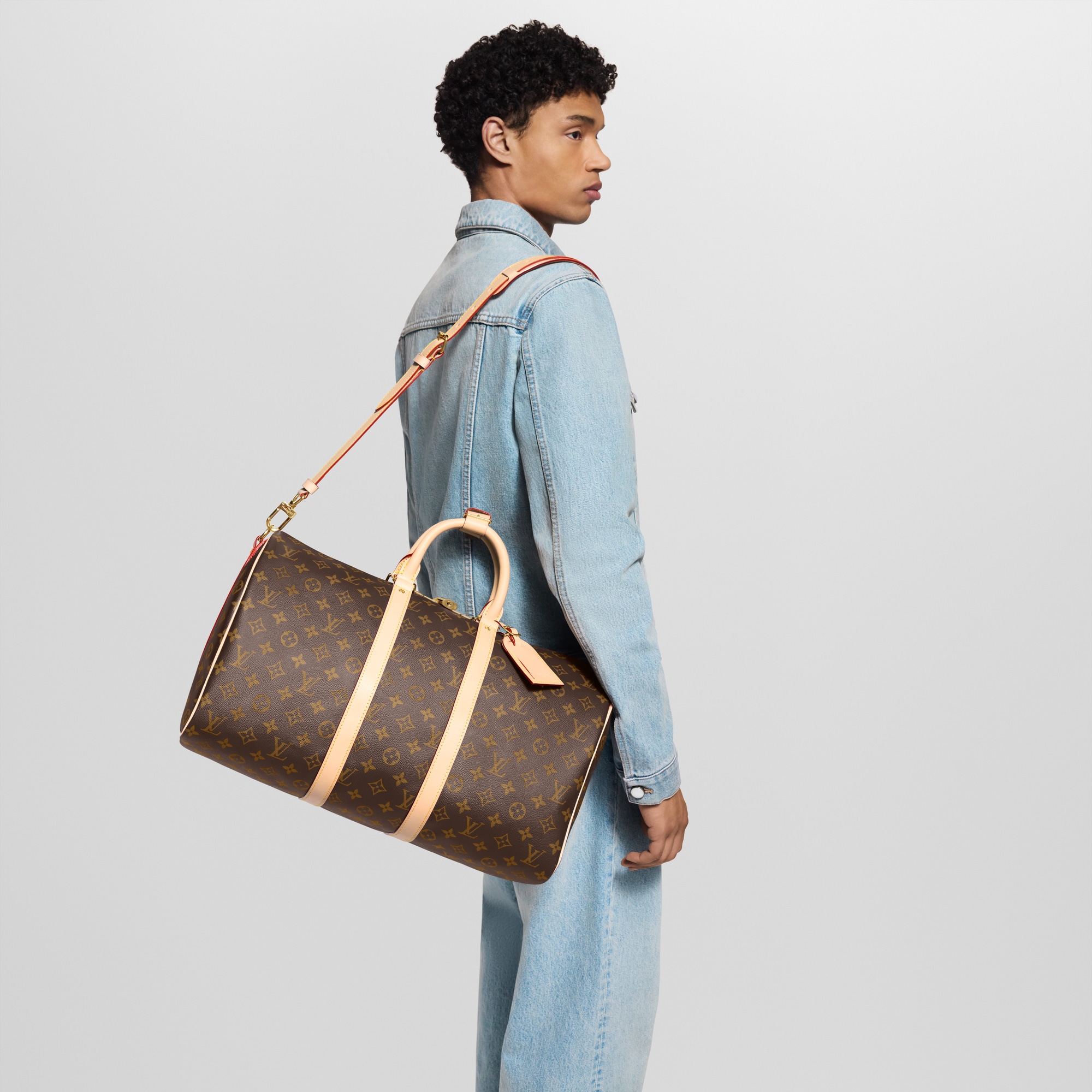 Monogram Viagem Bolsas de Viagem Keepall 45 Bandoulière | Louis Vuitton ® (Zoom no Produto)