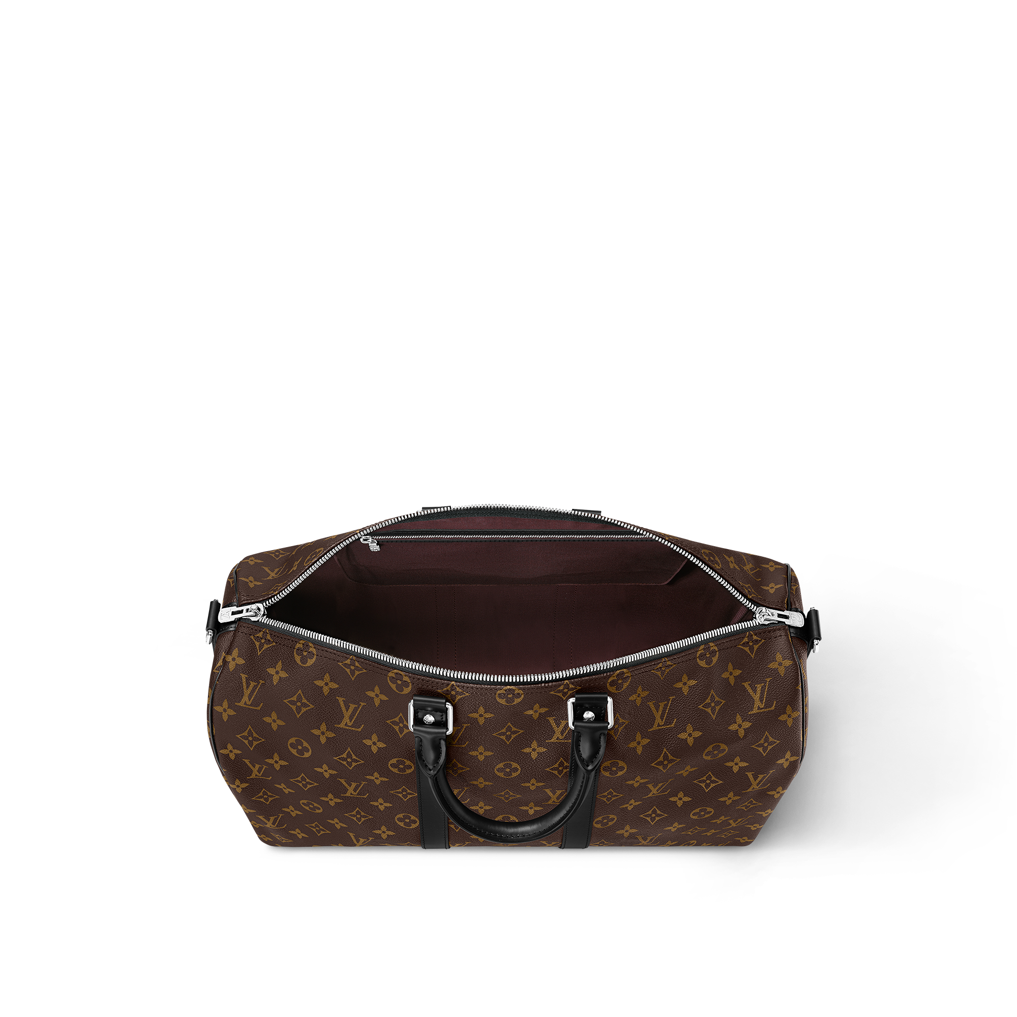 Monogram Macassar Personalização Bolsas e Artigos de Viagem Keepall Bandoulière 45 | Louis Vuitton ® (Zoom no Produto)