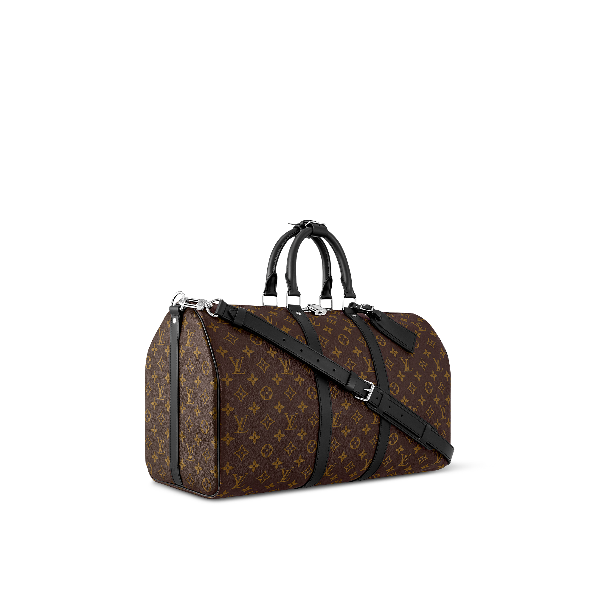 Monogram Macassar Personalização Bolsas e Artigos de Viagem Keepall Bandoulière 45 | Louis Vuitton ® (Zoom no Produto)