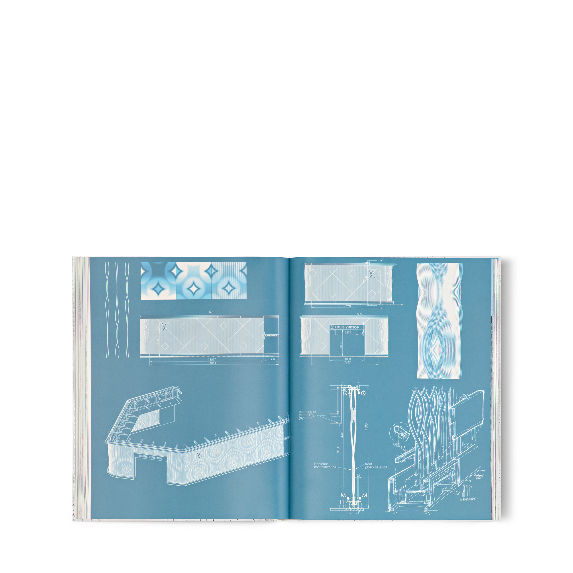  Livros e Papelaria Livros de Capa Dura Livro Louis Vuitton Skin: Architecture of Luxury | Louis Vuitton ® (Zoom no Produto)