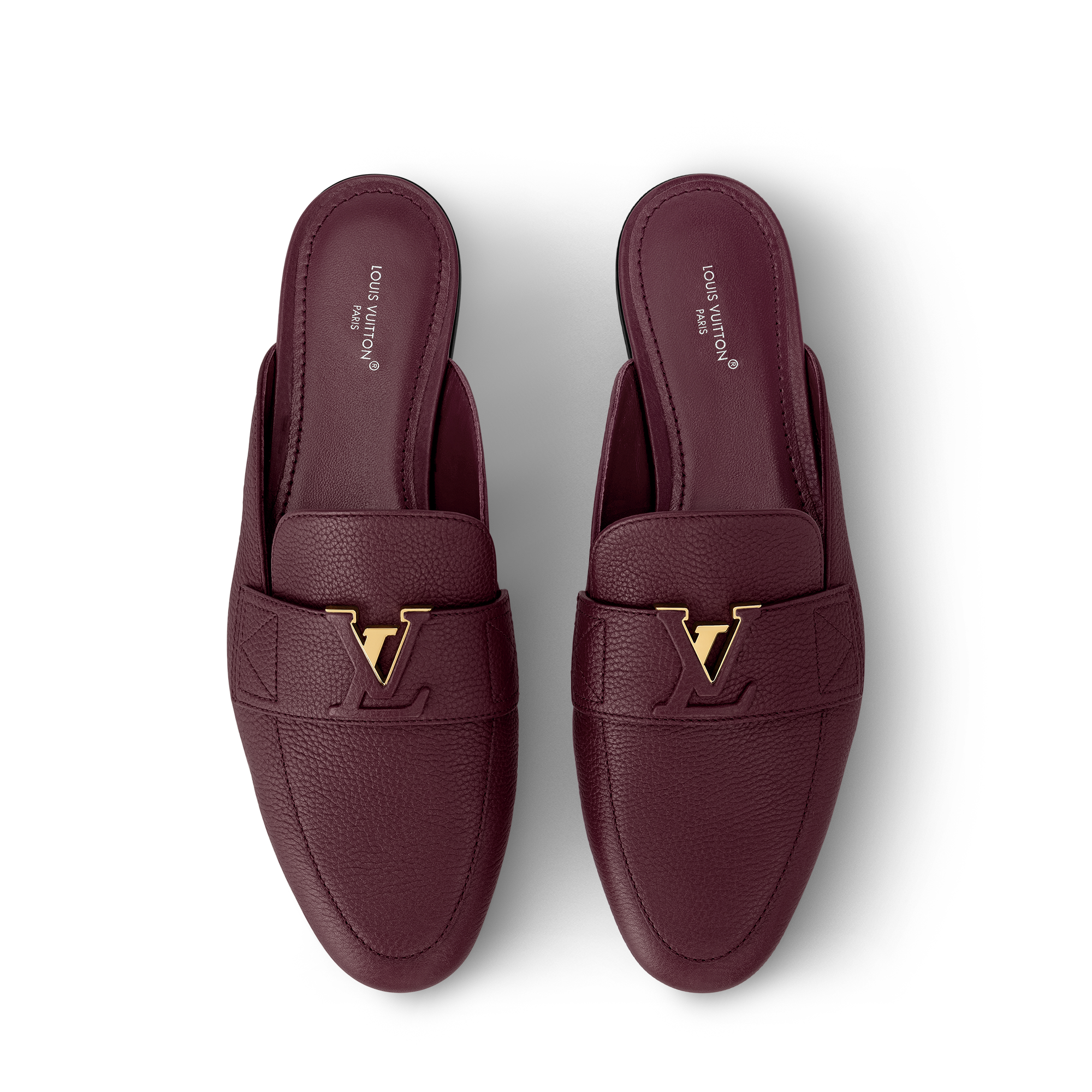  Sapatos Loafers e Ballerinas Loafer LV Capri Aberto Atrás | Louis Vuitton ® (Zoom no Produto)