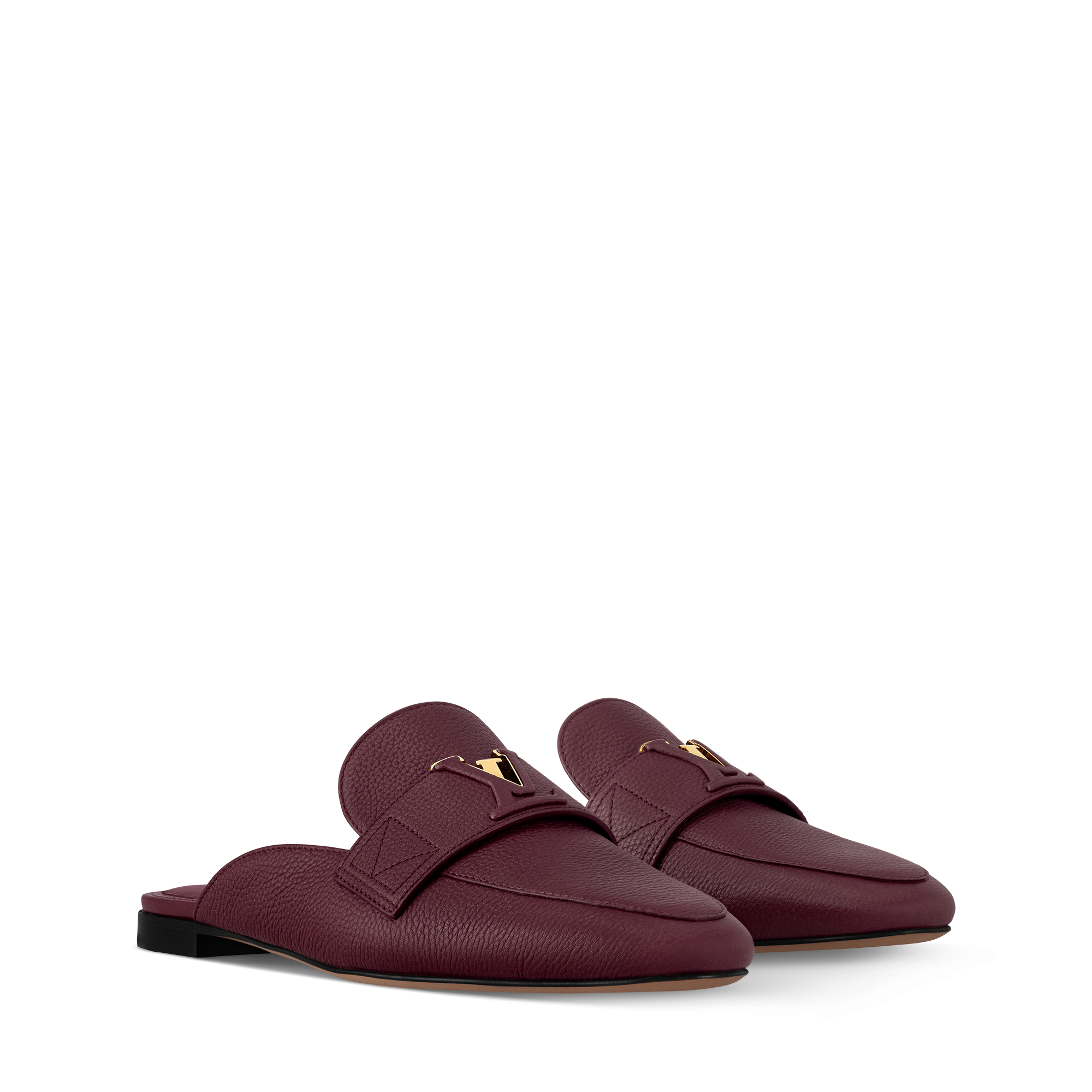  Sapatos Loafers e Ballerinas Loafer LV Capri Aberto Atrás | Louis Vuitton ® (Zoom no Produto)