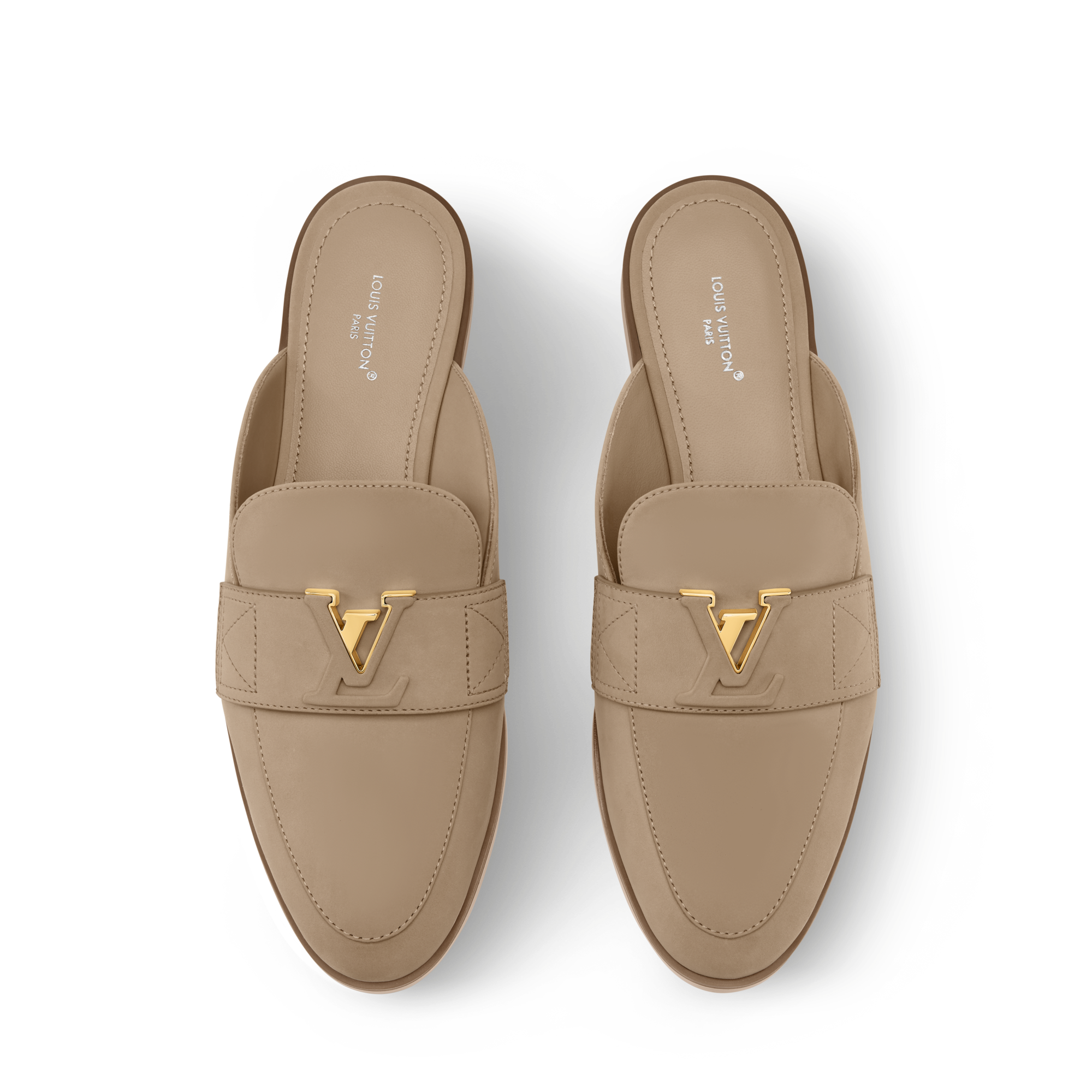  Sapatos Loafers e Ballerinas Loafer LV Mare Flex Aberto Atrás | Louis Vuitton ® (Zoom no Produto)