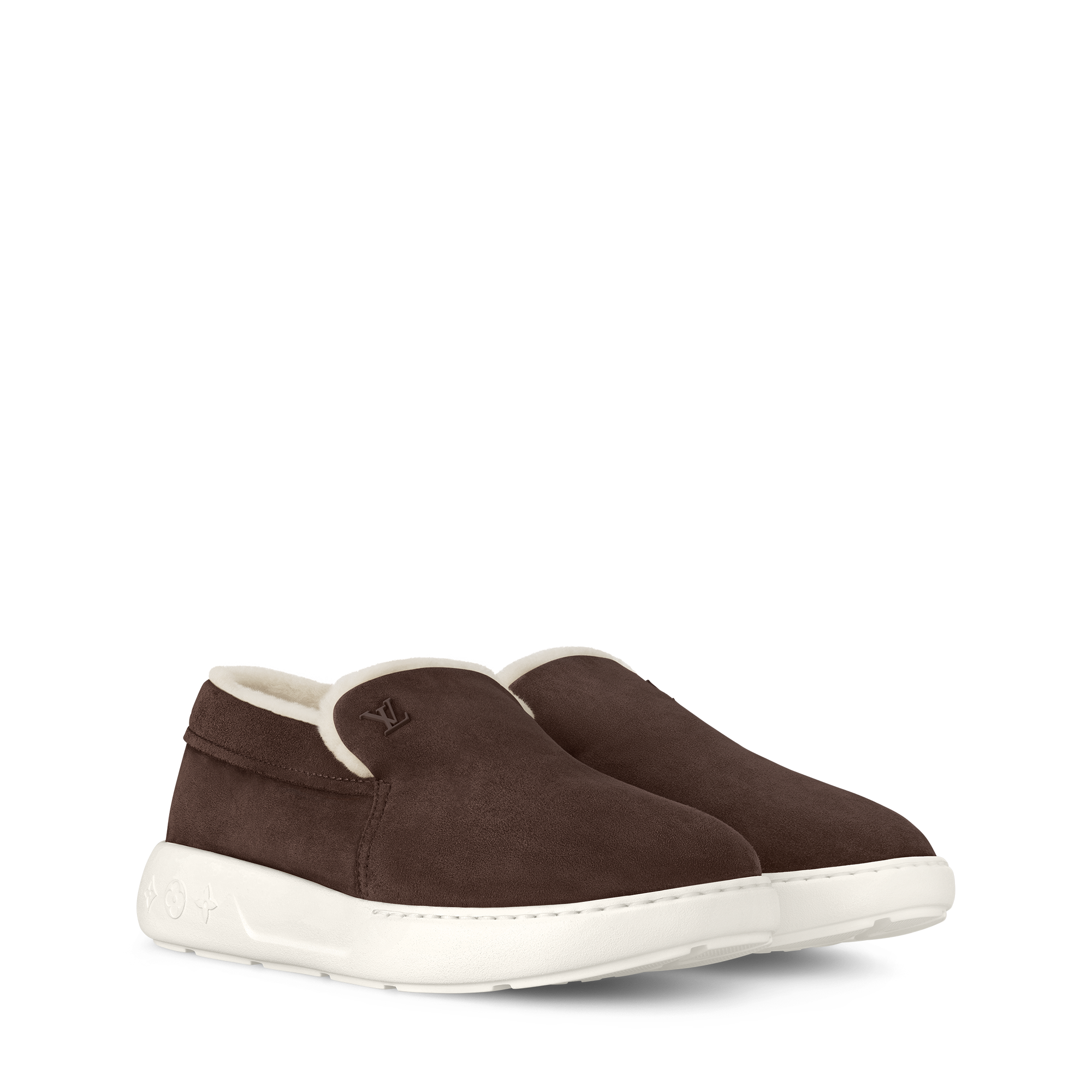  Sapatos Seleção Completa Loafer LV Pacific em Shearling | Louis Vuitton ® (Zoom no Produto)