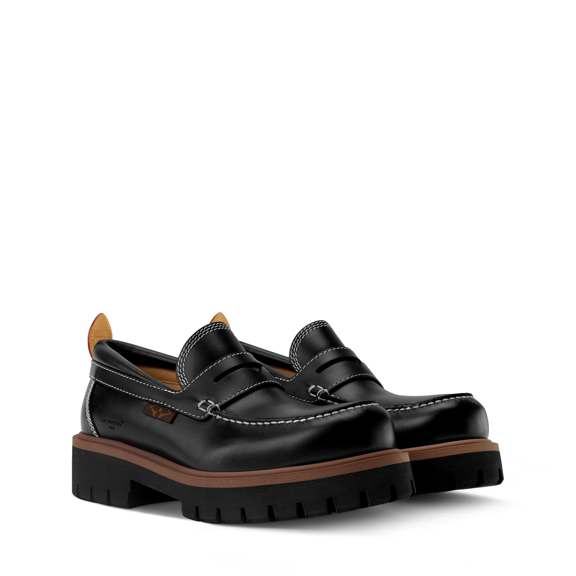  Sapatos Loafers e Mocassins Loafer LV Remix | Louis Vuitton ® (Zoom no Produto)