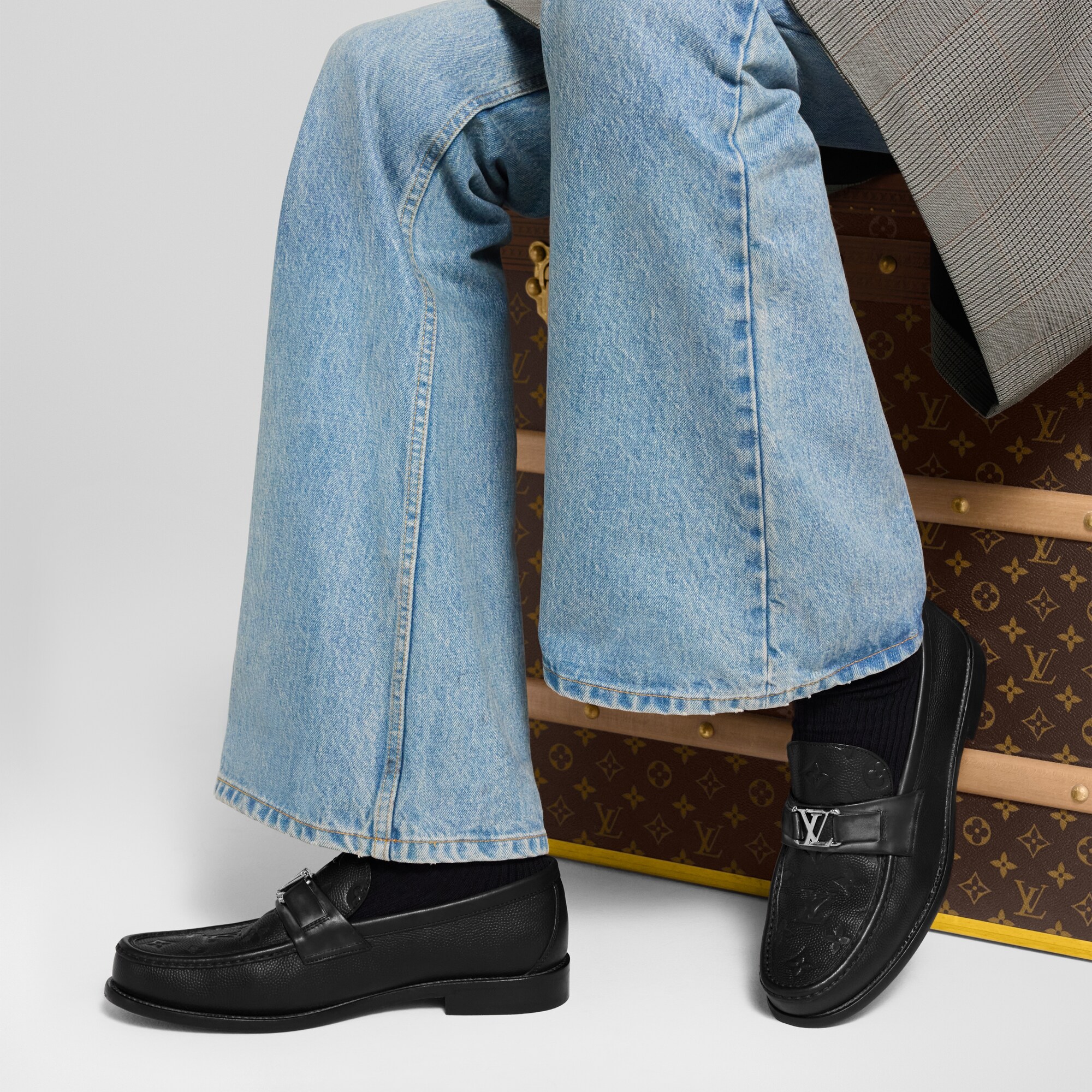  Sapatos Loafers e Mocassins Loafer Major | Louis Vuitton ® (Zoom no Produto)