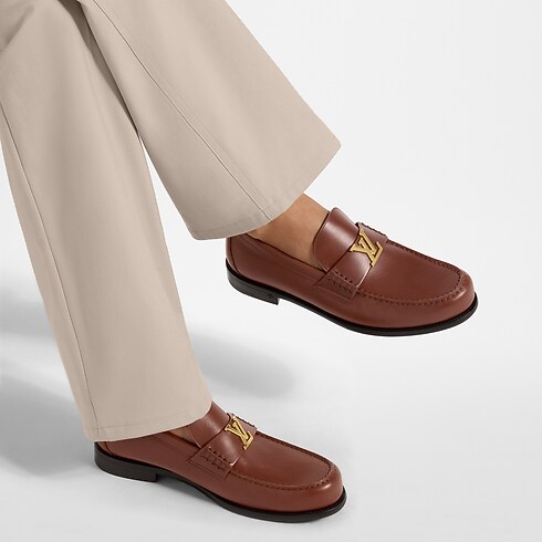 Sapatos Loafers e Mocassins Loafer Major | Louis Vuitton ® (Zoom no Produto)