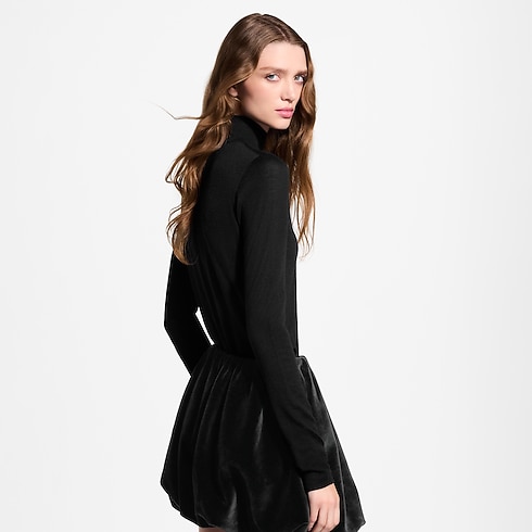Ready-to-Wear Blusas Long-Sleeved Turtleneck Top | Louis Vuitton ® (Zoom no Produto)