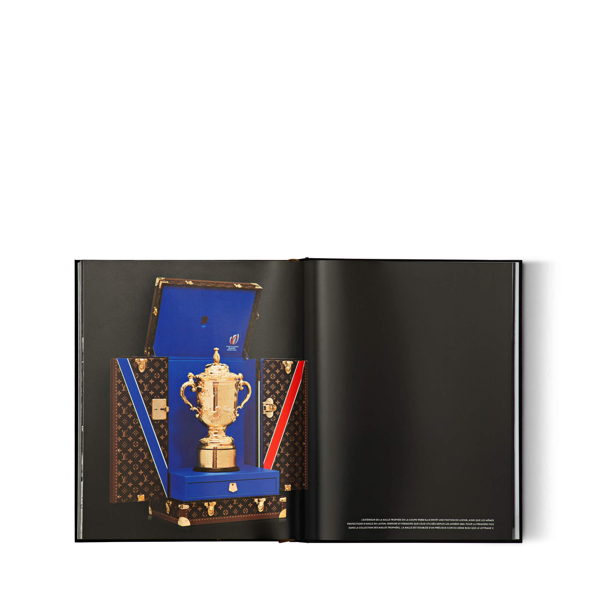  Livros e Papelaria Livros de Capa Dura Louis Vuitton Trophy Trunks - Versão em Francês | Louis Vuitton ® (Zoom no Produto)