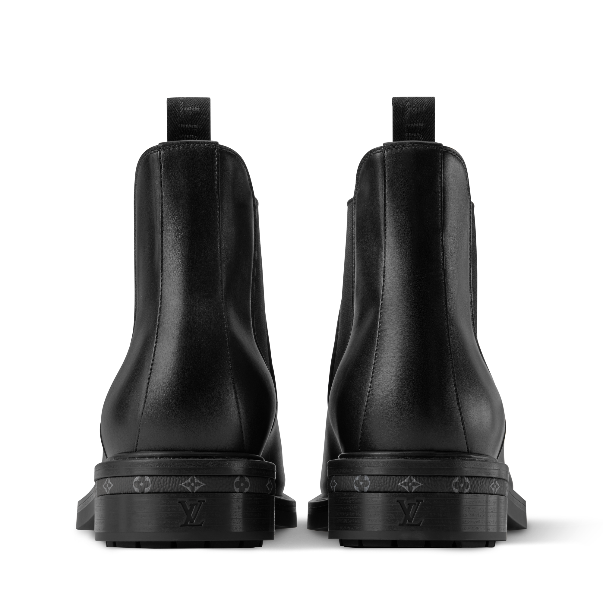  Sapatos Clássicos Modernos LV City Chelsea Boot | Louis Vuitton ® (Zoom no Produto)