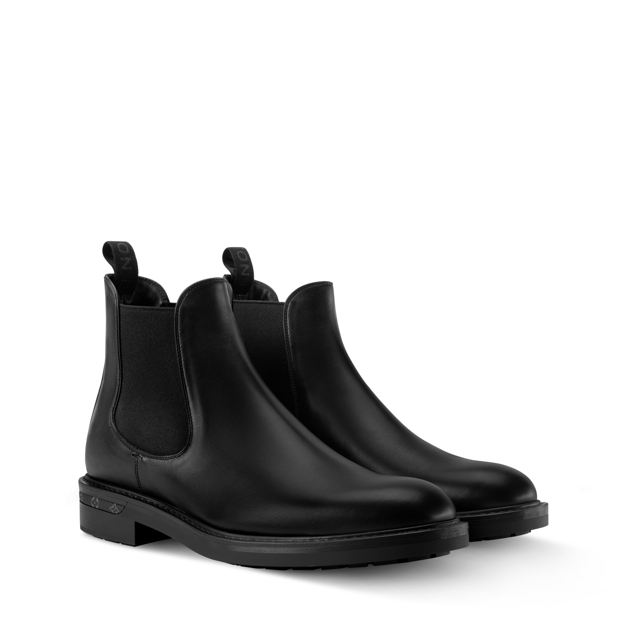  Sapatos Clássicos Modernos LV City Chelsea Boot | Louis Vuitton ® (Zoom no Produto)