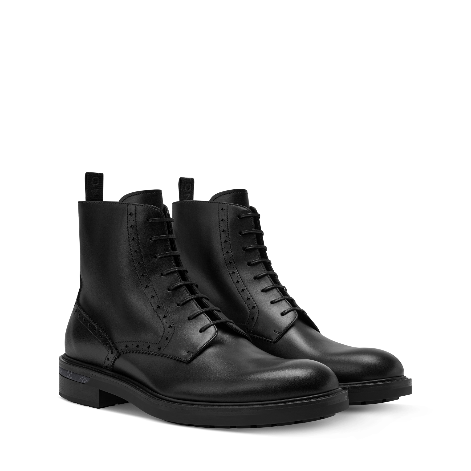  Sapatos Clássicos Modernos LV City Lace Up Boot | Louis Vuitton ® (Zoom no Produto)