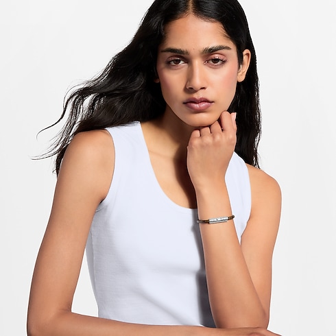 Monogram Bijuterias Finas Pulseiras LV Confidential Bracelet | Louis Vuitton ® (Zoom no Produto)