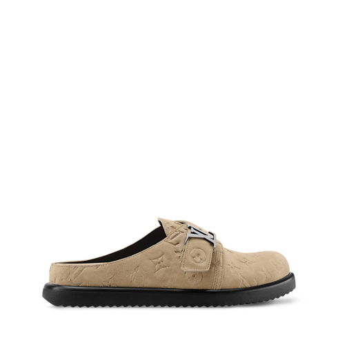 Sapatos Sandálias LV Easy Mule | Louis Vuitton ® (Zoom no Produto)