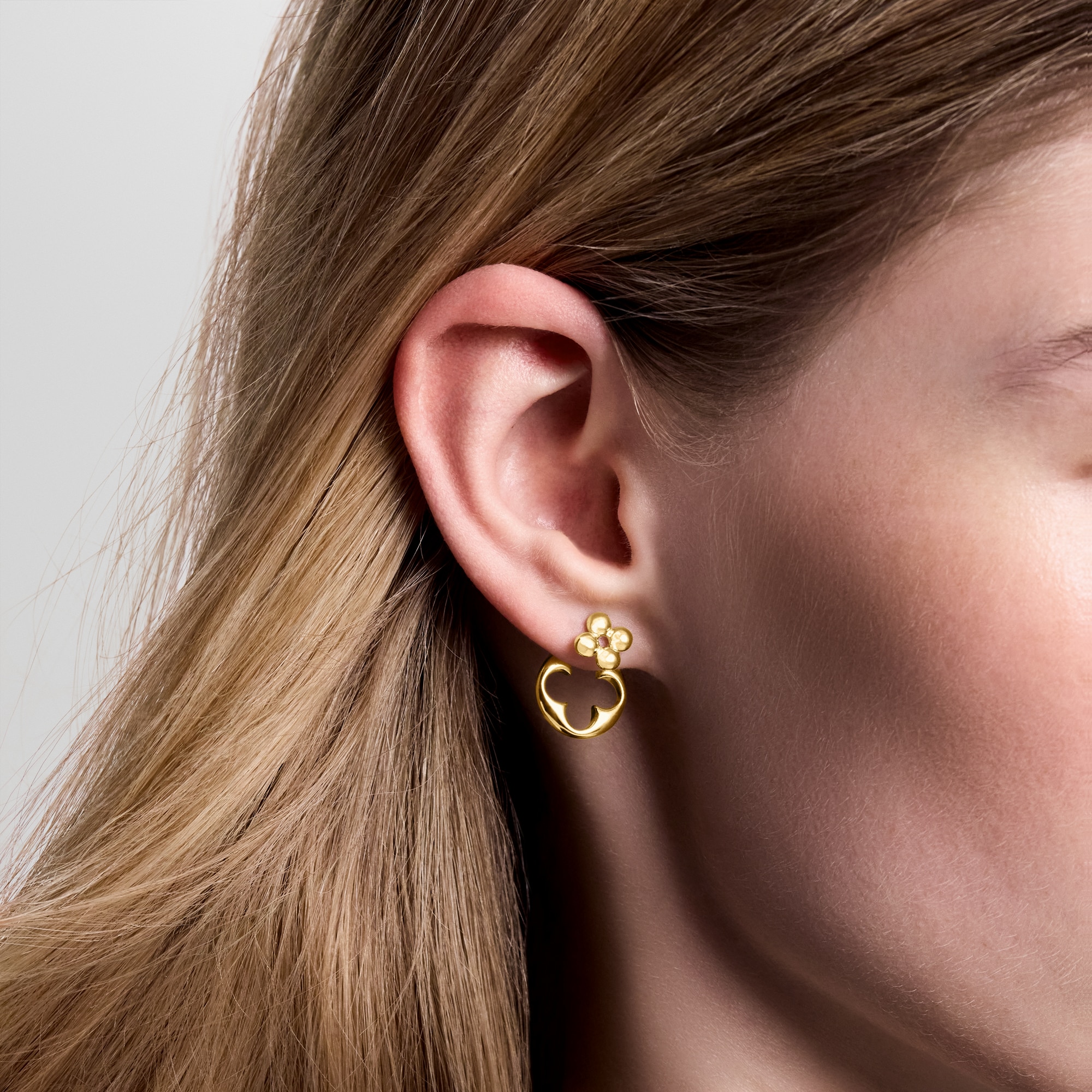 S00 Bijuterias Finas Todas as Bijuterias Finas LV Flowergram Earrings | Louis Vuitton ® (Zoom no Produto)