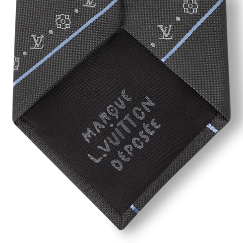 S00 Acessórios Gravatas LV Flowers Stripes Tie | Louis Vuitton ® (Zoom no Produto)