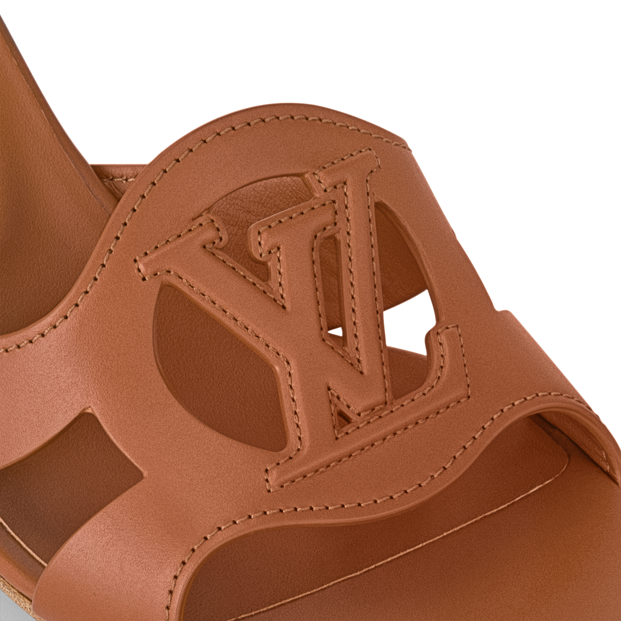  Sapatos Mules e Chinelos LV Isola Mule | Louis Vuitton ® (Zoom no Produto)
