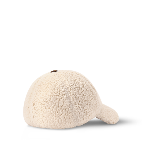 LV League Wool Bouclette Cap – Vista Traseira