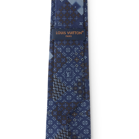 S00 Acessórios Gravatas LV Patchwork Tie | Louis Vuitton ® (Zoom no Produto)