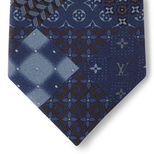 S00 Acessórios Gravatas LV Patchwork Tie | Louis Vuitton ® (Zoom no Produto)