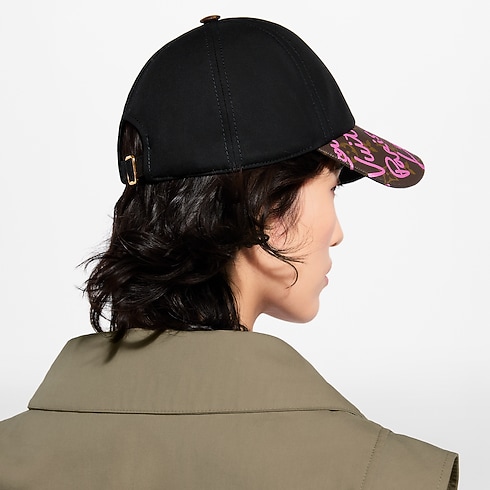S00 Acessórios Chapéus LV Script Cap | Louis Vuitton ® (Zoom no Produto)