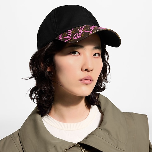 S00 Acessórios Chapéus LV Script Cap | Louis Vuitton ® (Zoom no Produto)
