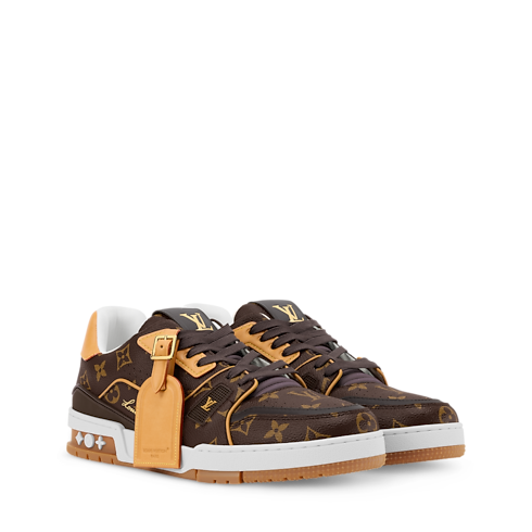 Sapatos Tênis LV Trainer Sneaker | Louis Vuitton ® (Zoom no Produto)
