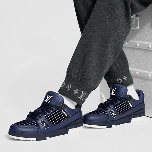 Sapatos Todos os Calçados LV Trainer Sneaker | Louis Vuitton ® (Zoom no Produto)