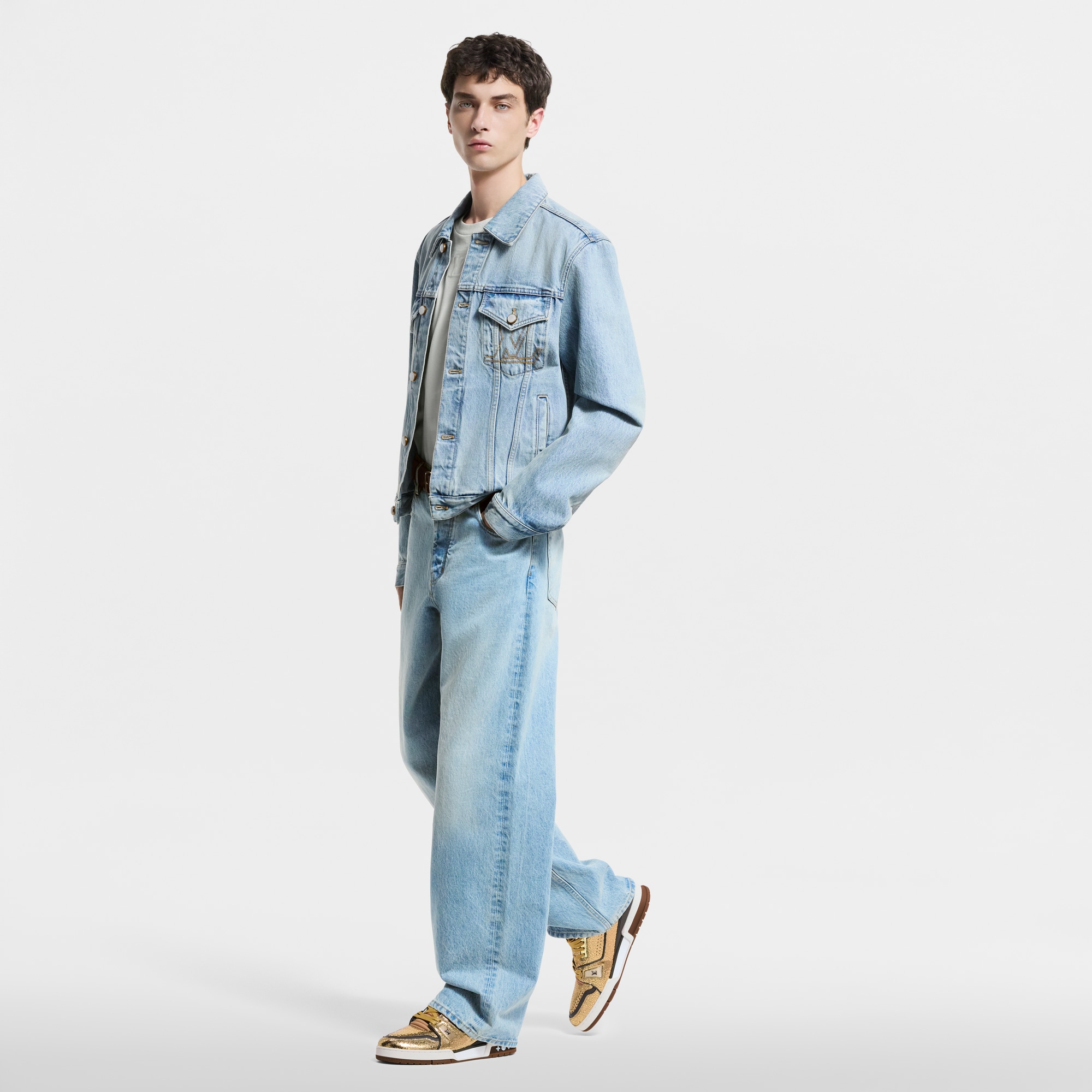  Sapatos Tênis LV Trainer Sneaker | Louis Vuitton ® (Zoom no Produto)