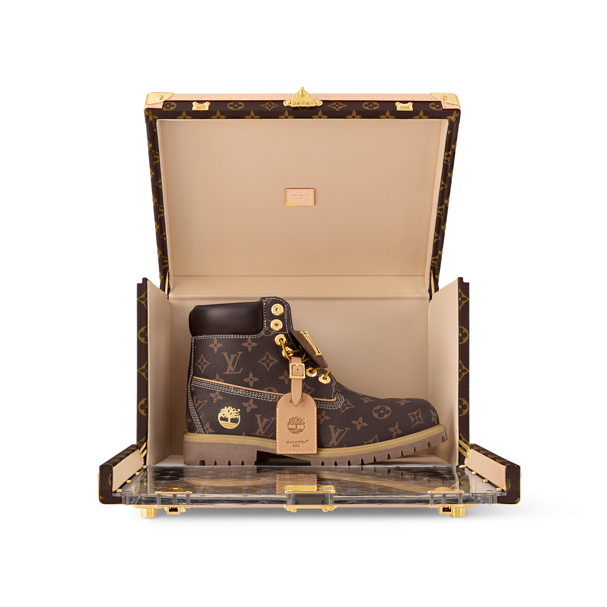  Sapatos Botas LV x Timberland Ankle Boot 6-In High End | Louis Vuitton ® (Zoom no Produto)