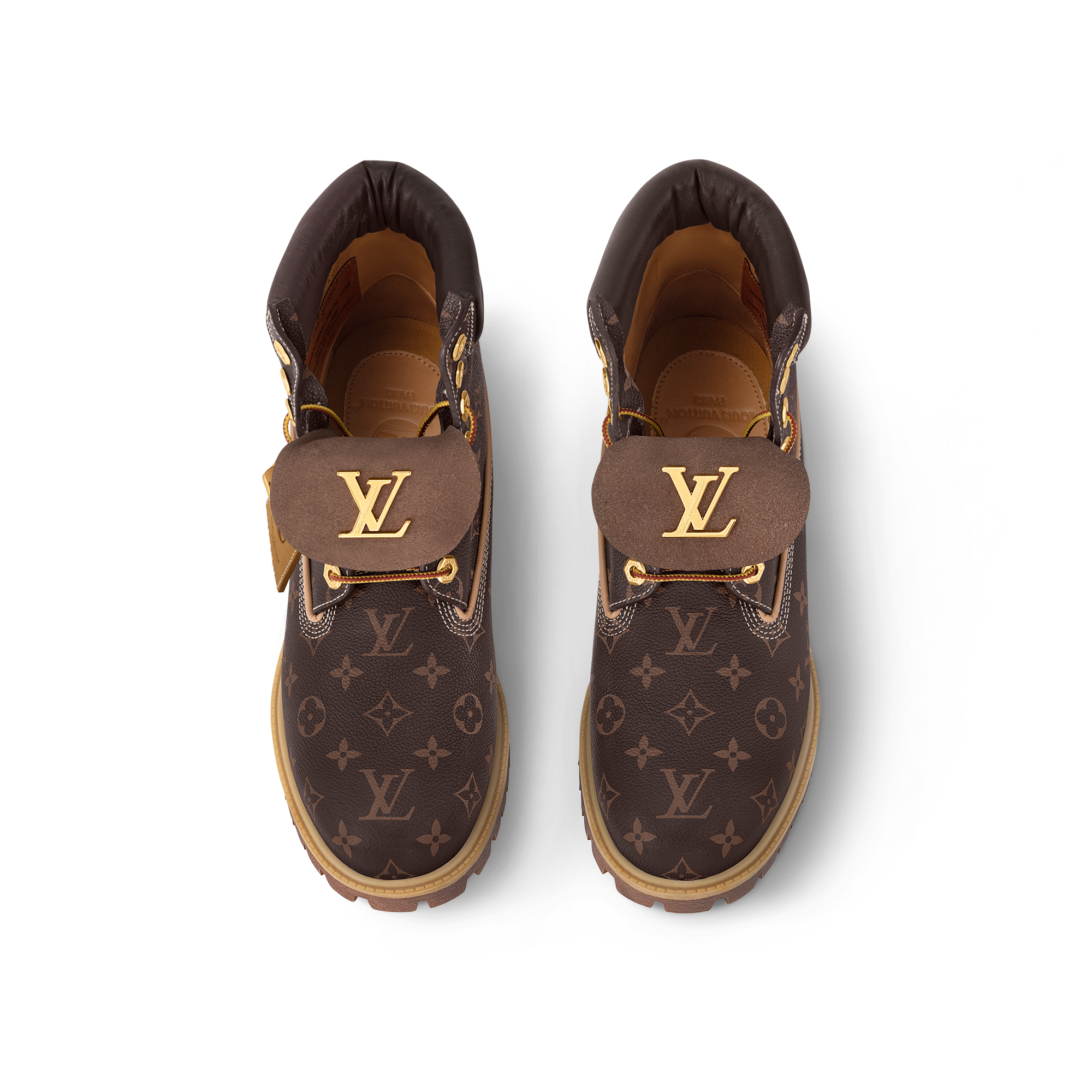  Sapatos Botas LV x Timberland Ankle Boot 6-In High End | Louis Vuitton ® (Zoom no Produto)