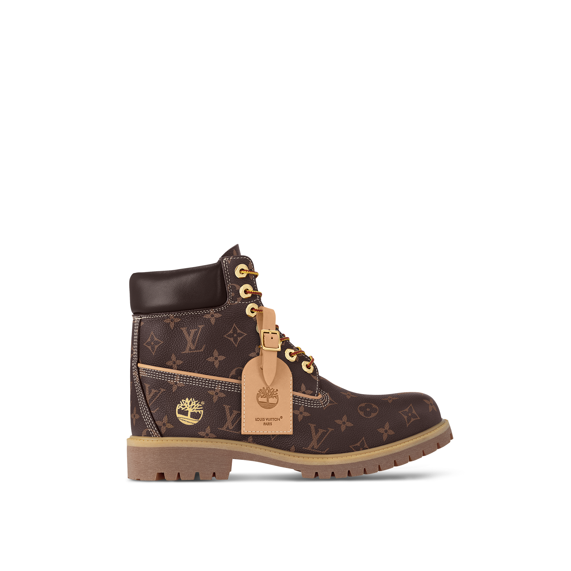  Sapatos Botas LV x Timberland Ankle Boot 6-In High End | Louis Vuitton ® (Zoom no Produto)