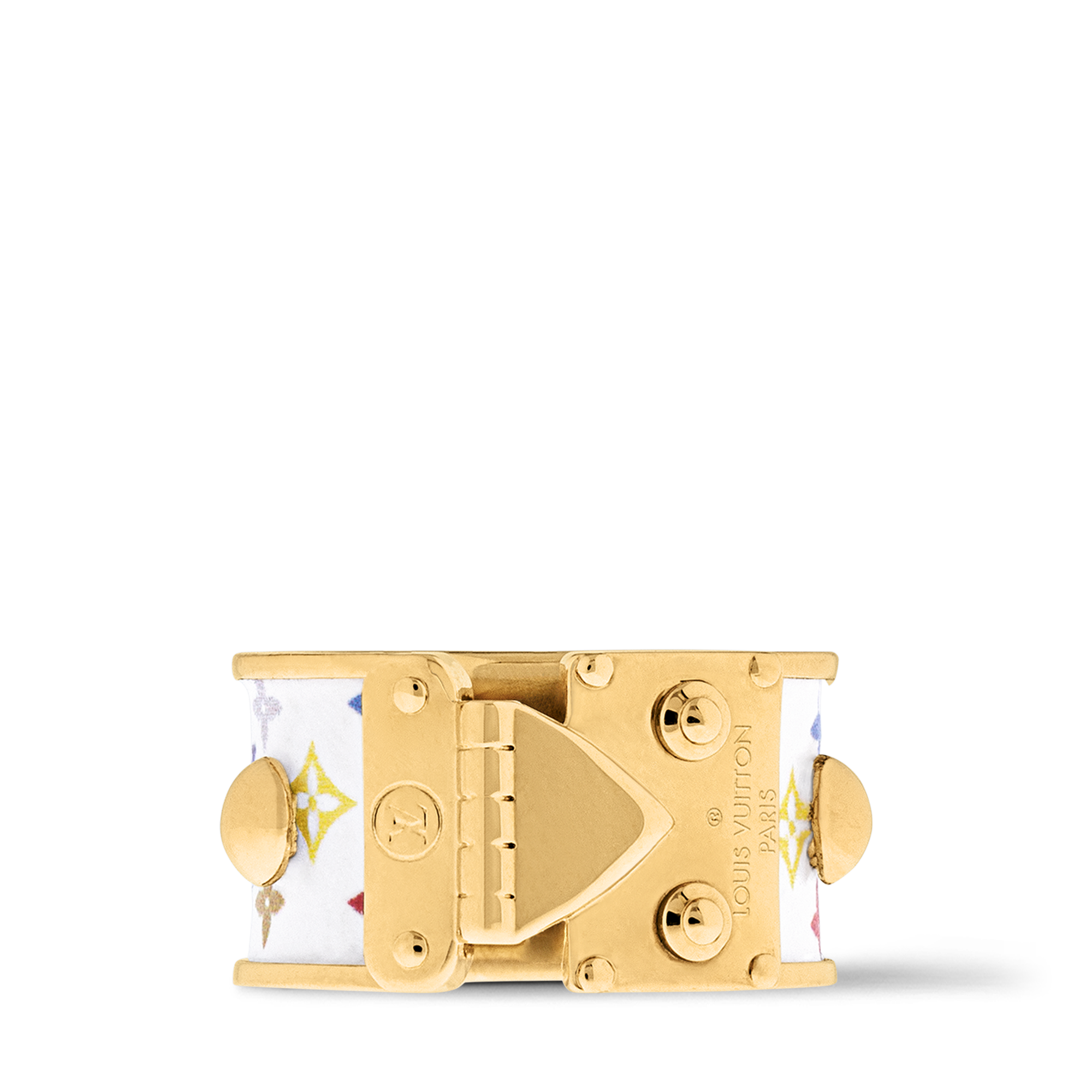 S00 Bijuterias Finas Todas as Bijuterias Finas LV x TM Anel LV Signature S-Lock | Louis Vuitton ® (Zoom no Produto)