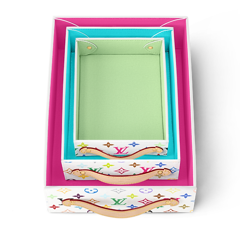 Livros e Papelaria Livros de Capa Dura LV x TM Bandeja Decorativa de Escritório George PM em Monogram Colorido | Louis Vuitton ® (Zoom no Produto)
