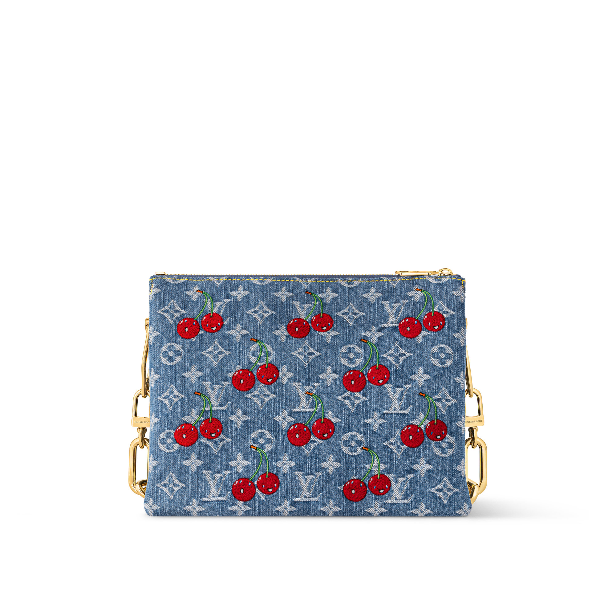 Monogram Denim Bolsas Femininas Ícones LV LV x TM Bolsa Coussin PM | Louis Vuitton ® (Zoom no Produto)