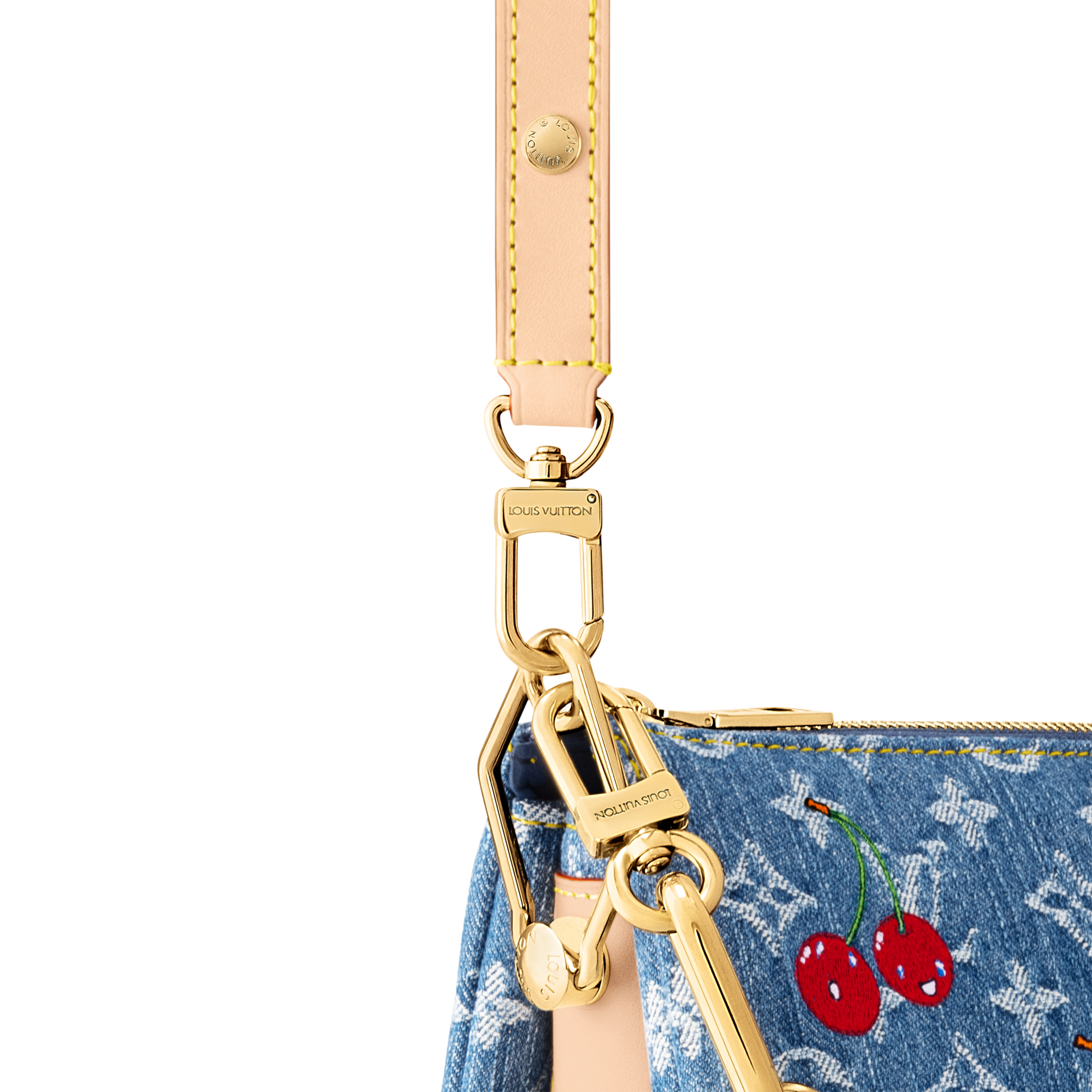 Monogram Denim Bolsas Femininas Ícones LV LV x TM Bolsa Coussin PM | Louis Vuitton ® (Zoom no Produto)