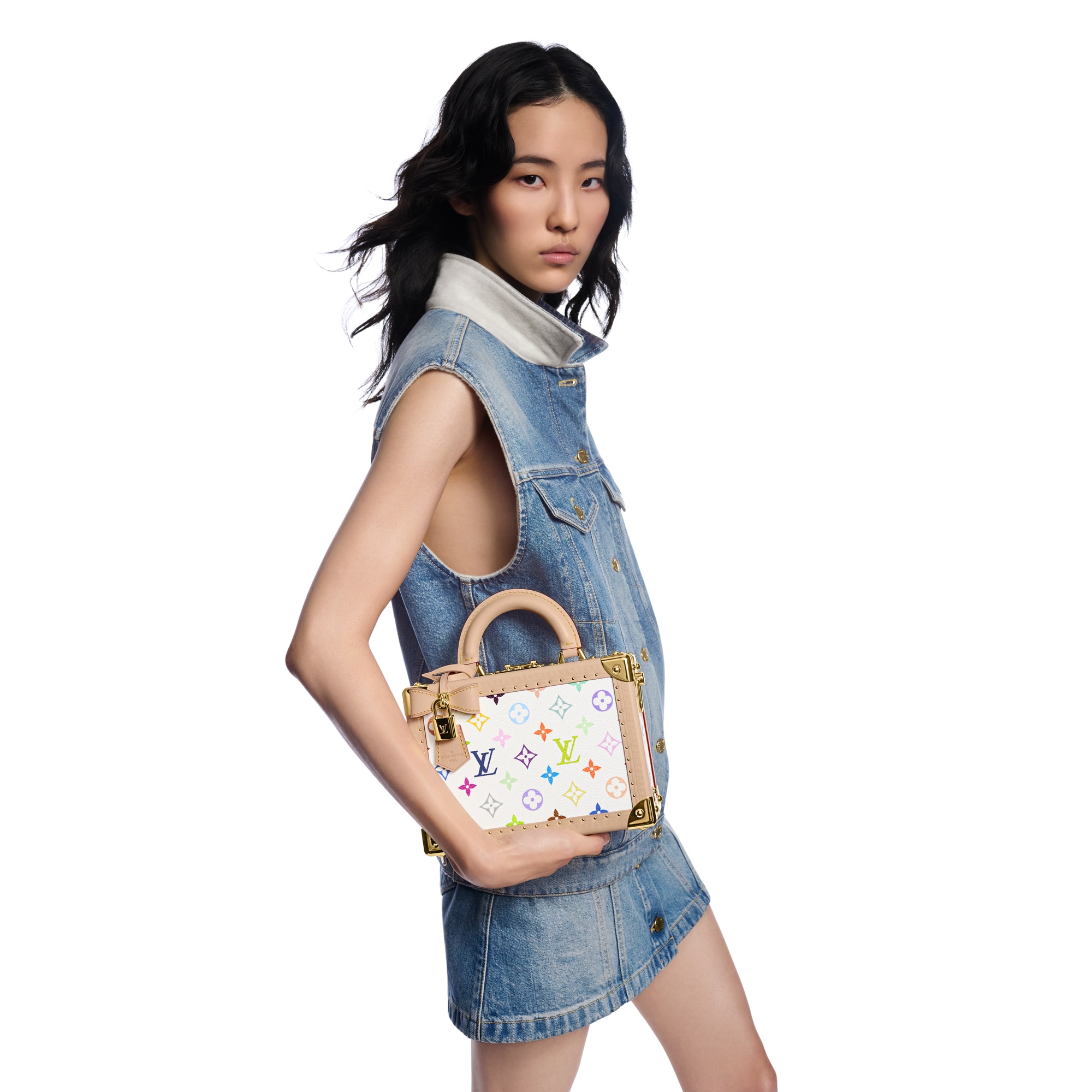 Outros Canvas Monogram Baús e Caixas Baús Vestíveis LV x TM Bolsa Petite Valise | Louis Vuitton ® (Zoom no Produto)