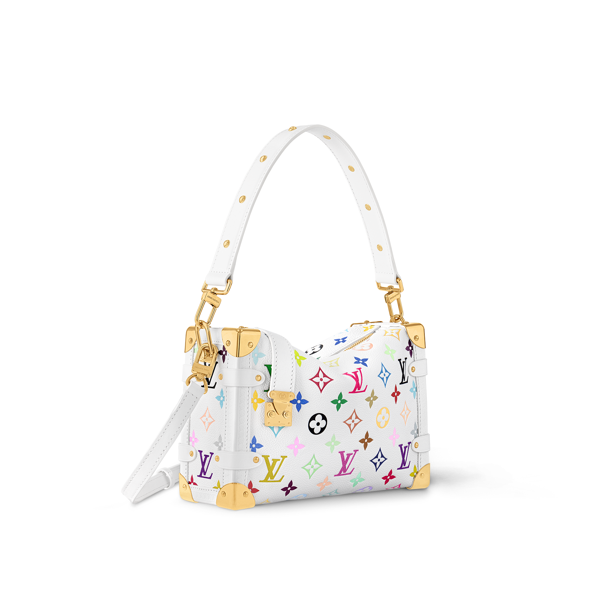 H27 Bolsas Todas as Bolsas LV x TM Bolsa Side Trunk MM | Louis Vuitton ® (Zoom no Produto)