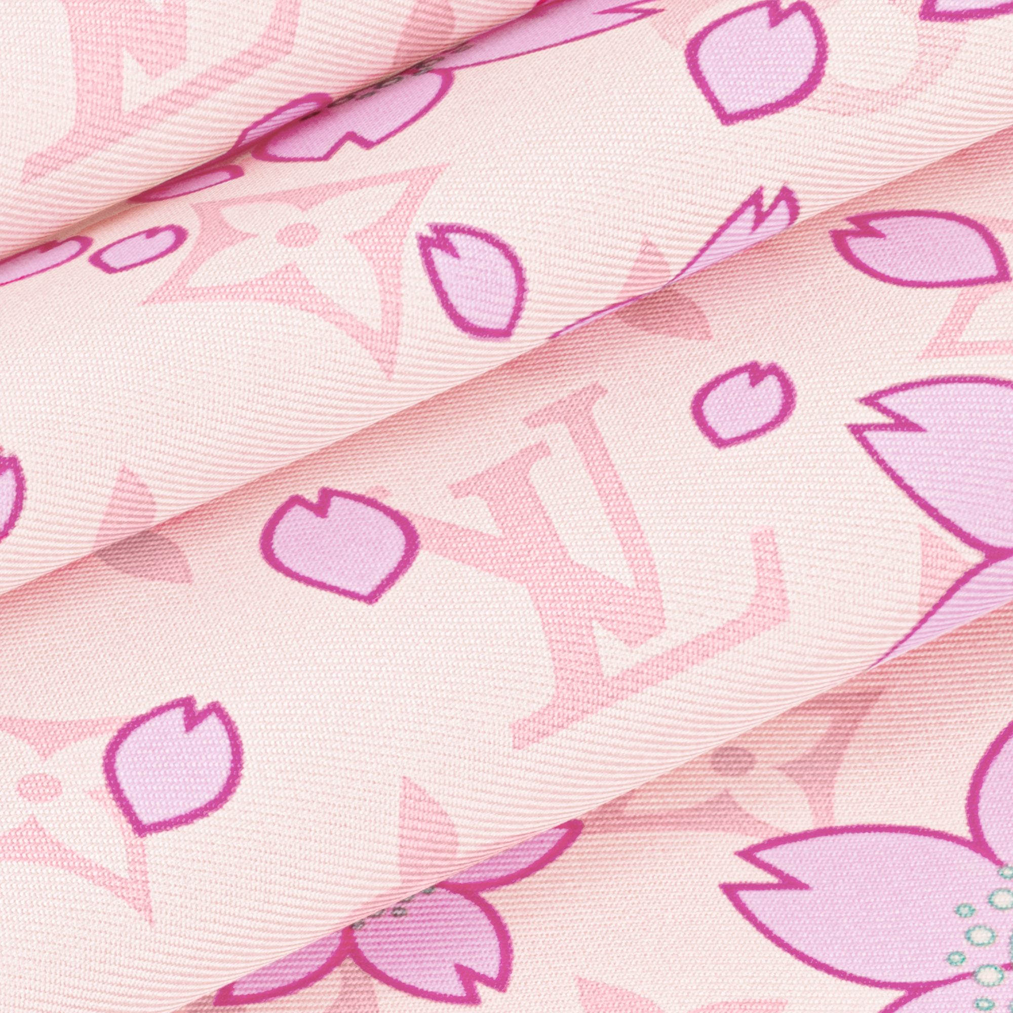 S00 Acessórios Lenços de Seda e Bandeaus LV x TM Carré Monogram Cherry Blossom 70 cm | Louis Vuitton ® (Zoom no Produto)