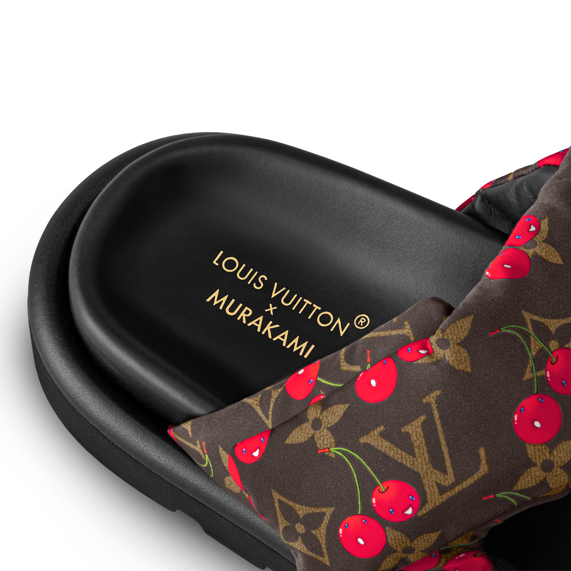  Sapatos Mules e Chinelos LV x TM Chinelo Pool Pillow | Louis Vuitton ® (Zoom no Produto)
