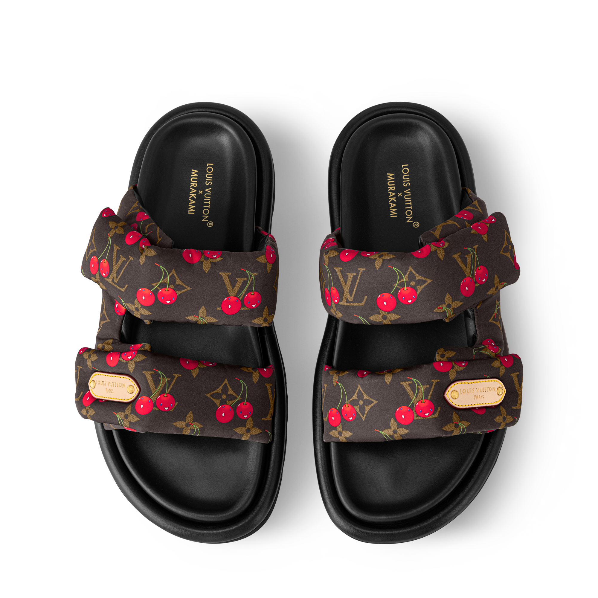  Sapatos Mules e Chinelos LV x TM Chinelo Pool Pillow | Louis Vuitton ® (Zoom no Produto)