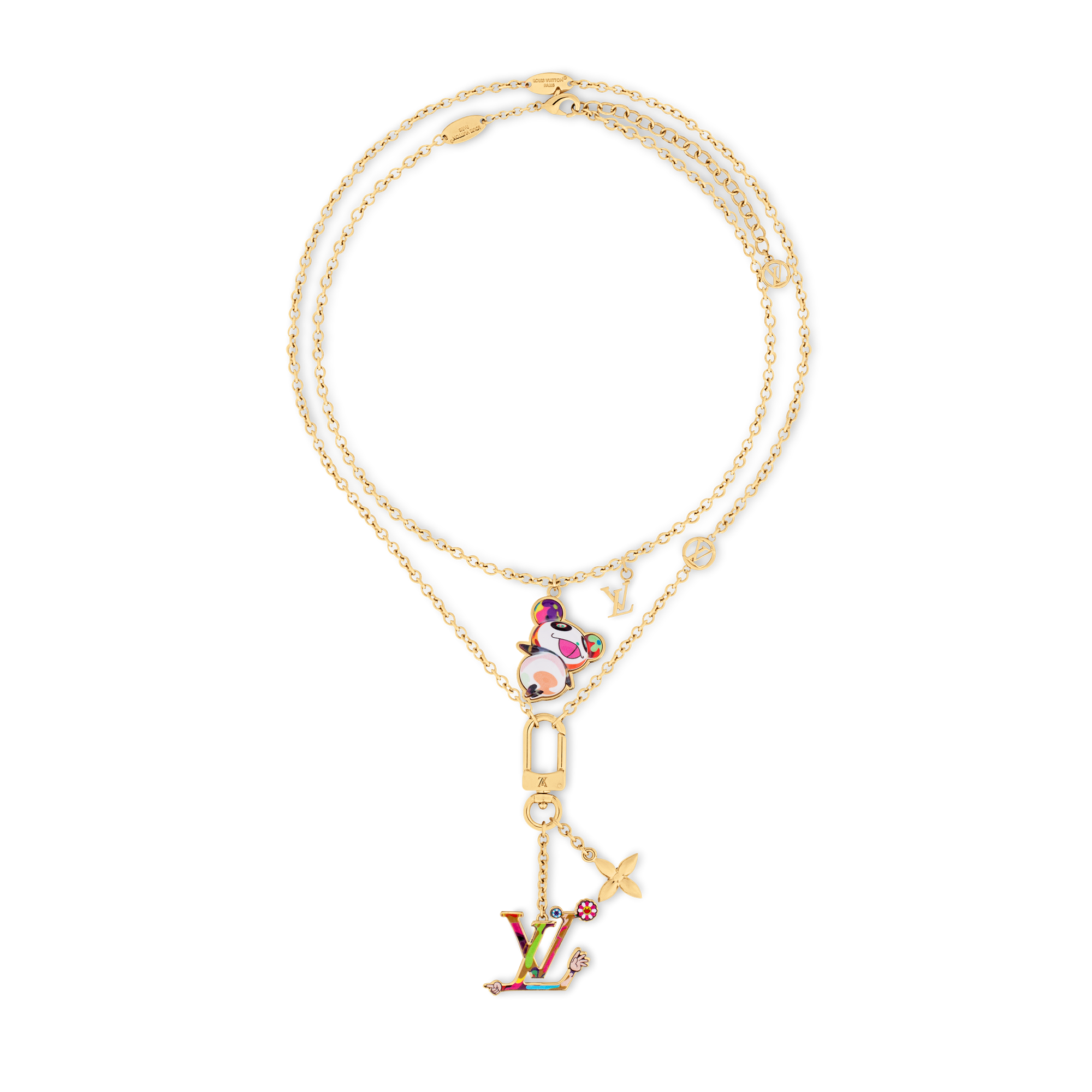 S00 Bijuterias Finas Todas as Bijuterias Finas LV x TM Colar Superflat | Louis Vuitton ® (Zoom no Produto)