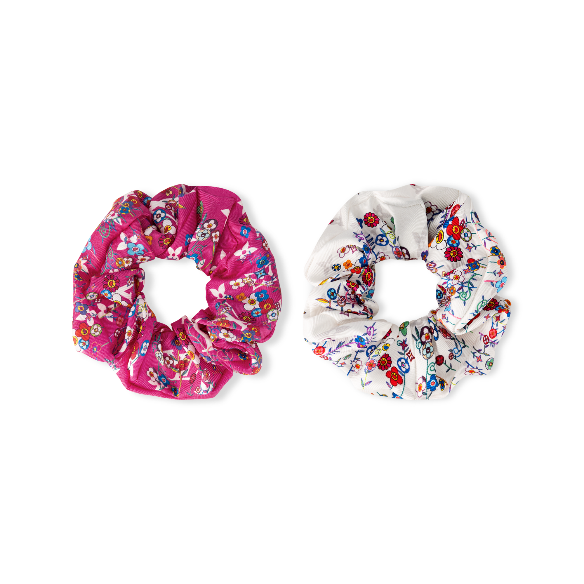 S00 Acessórios Acessórios para Cabelo LV x TM Conjunto de Elásticos de Cabelo Superflat Monogram | Louis Vuitton ® (Zoom no Produto)