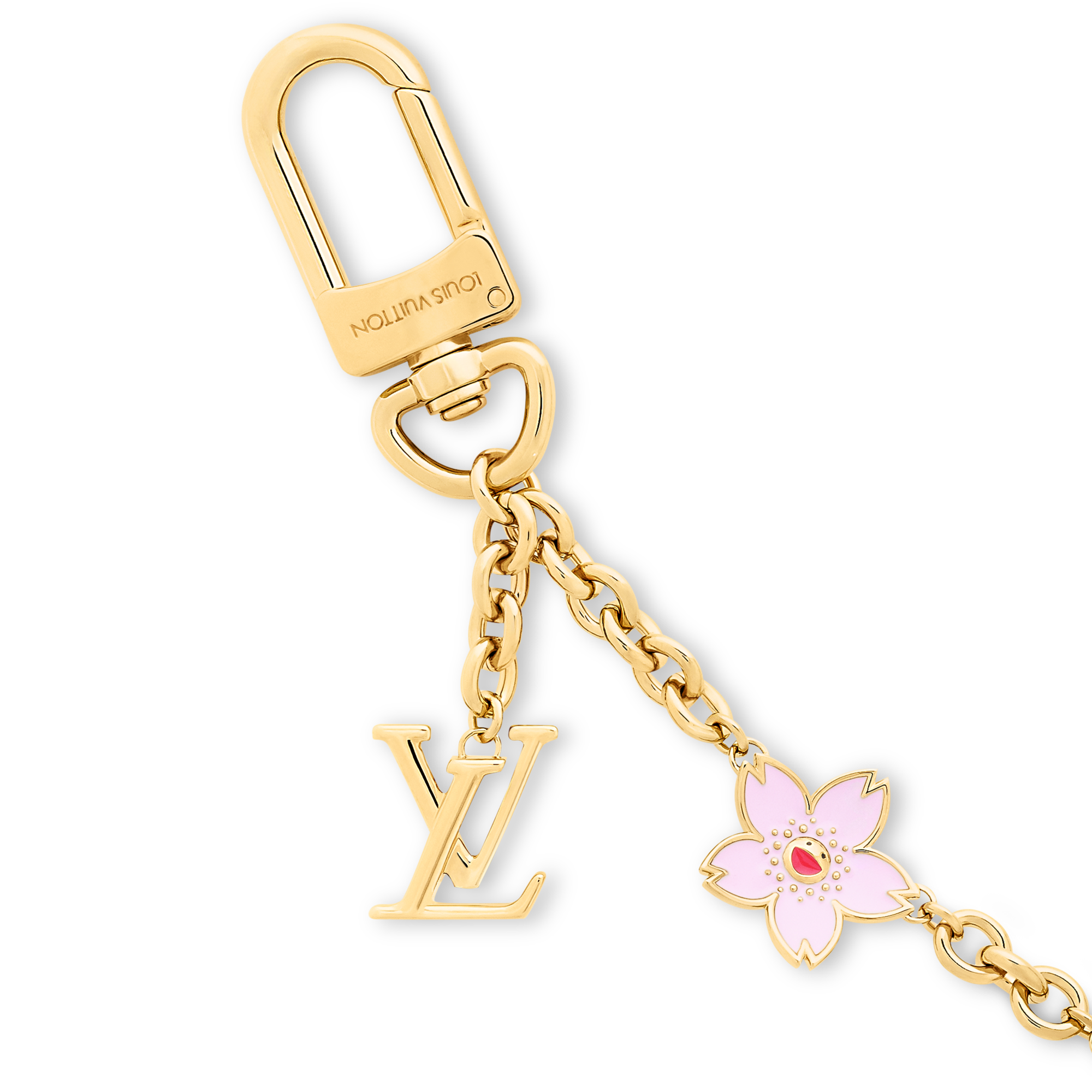 S00 Acessórios Chaveiros e Bag Charms LV x TM Corrente de Bolsa Cherry Blossom | Louis Vuitton ® (Zoom no Produto)