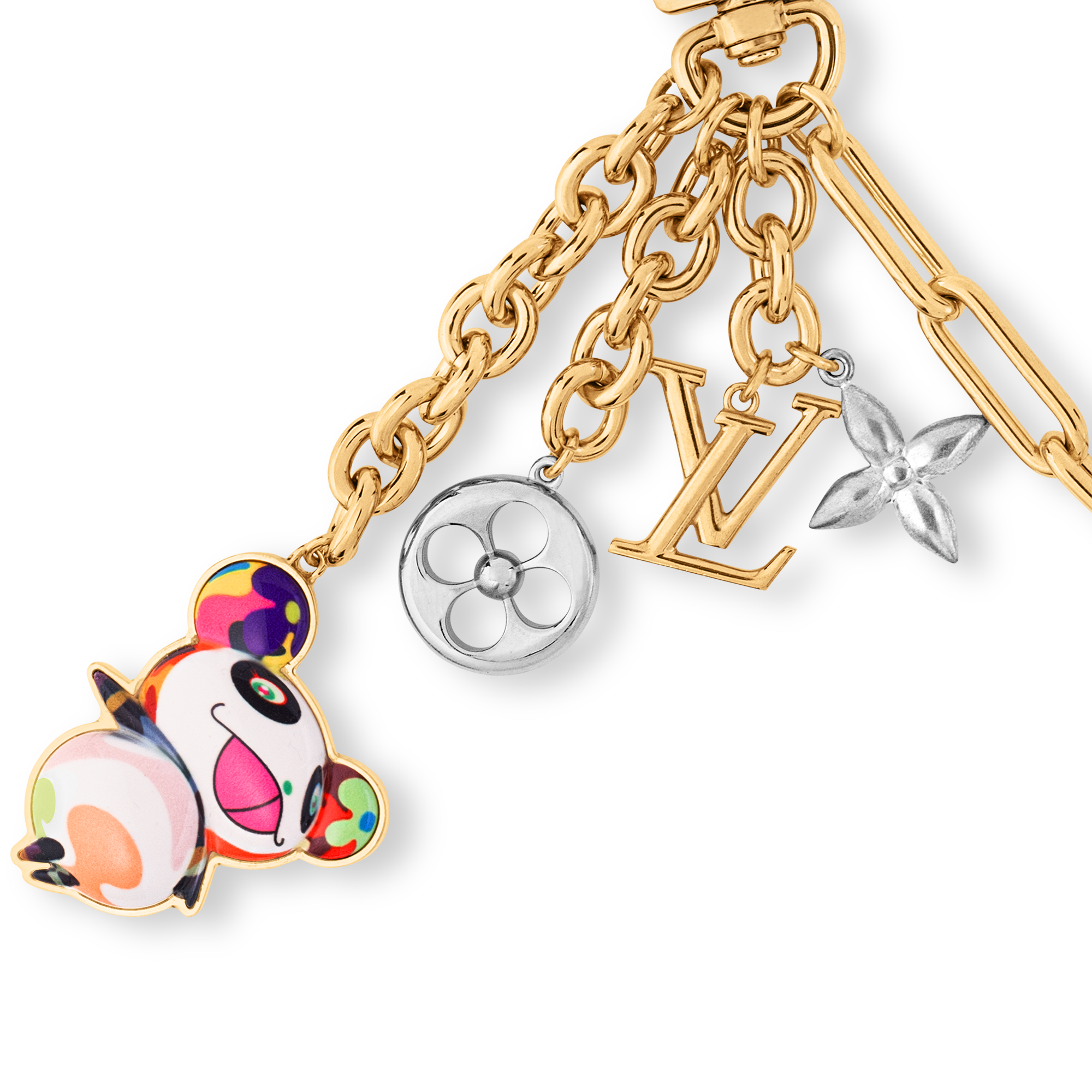 S00 Acessórios Chaveiros e Bag Charms LV x TM Corrente de Bolsa Superflat | Louis Vuitton ® (Zoom no Produto)