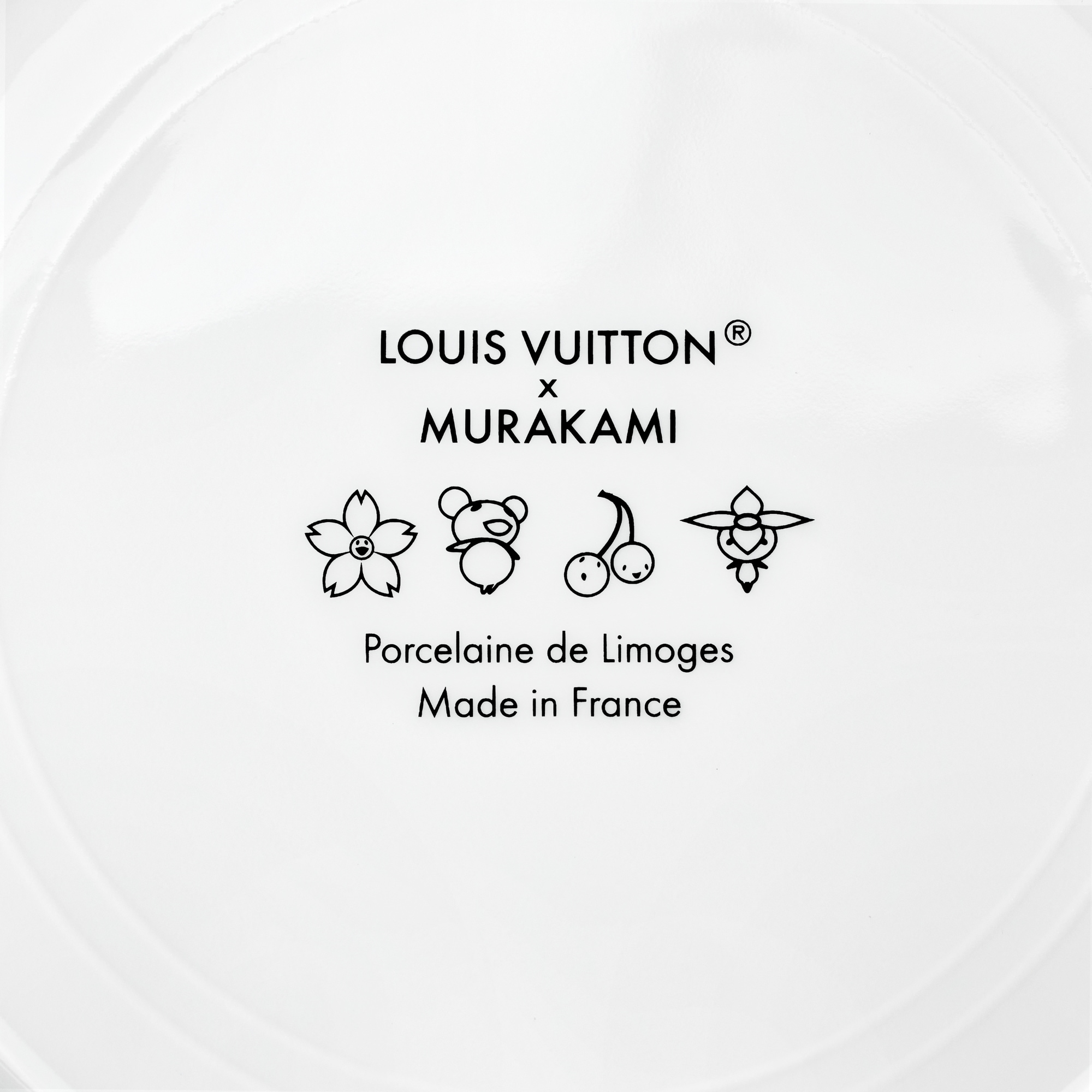 Monogram Cerises Casa e Arte do Jantar Mesa Posta LV x TM Jogo de 2 Pratos de Sobremesa | Louis Vuitton ® (Zoom no Produto)