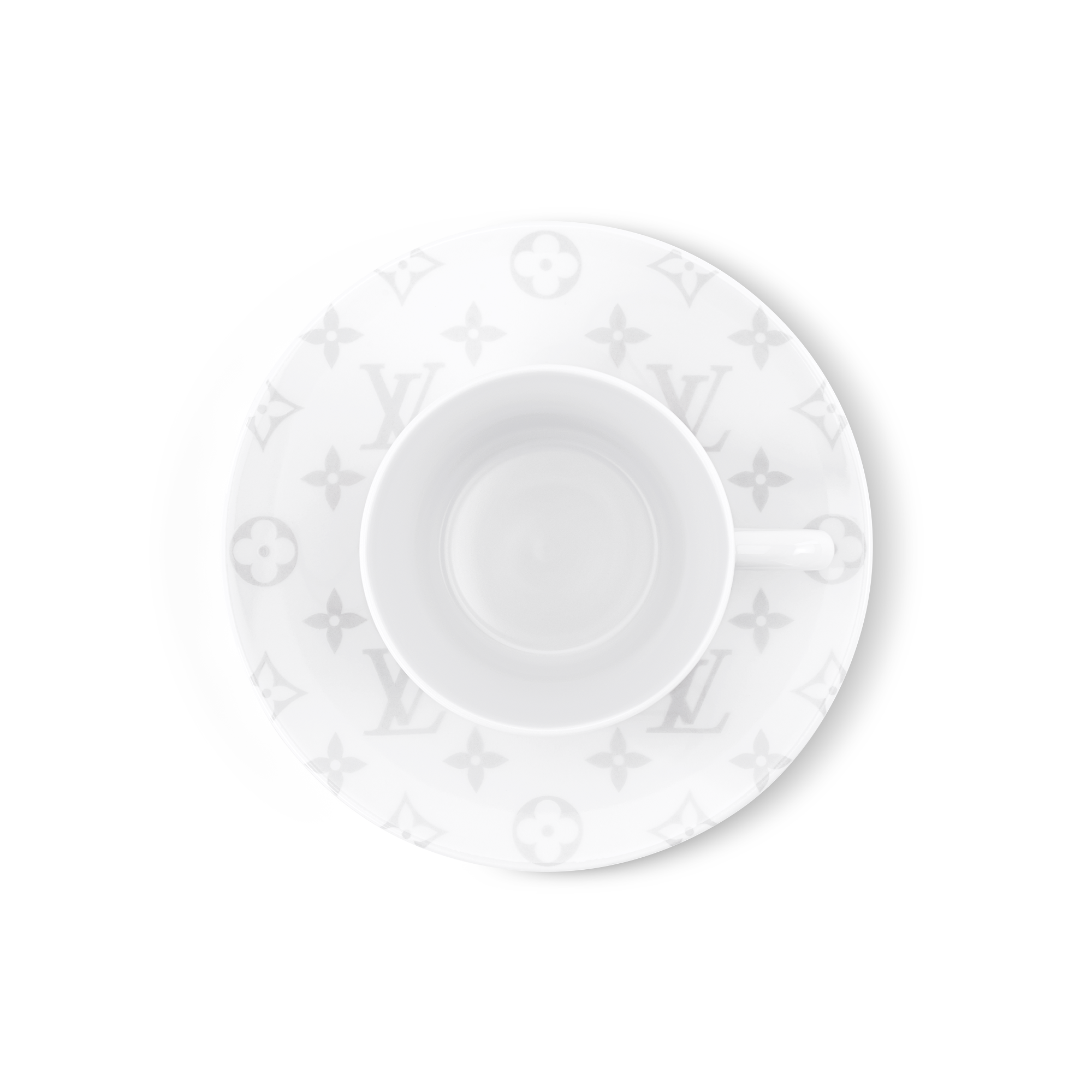 Monogram Cerises Casa e Arte do Jantar Mesa Posta LV x TM Jogo de 2 Xícaras de Café e Pires | Louis Vuitton ® (Zoom no Produto)