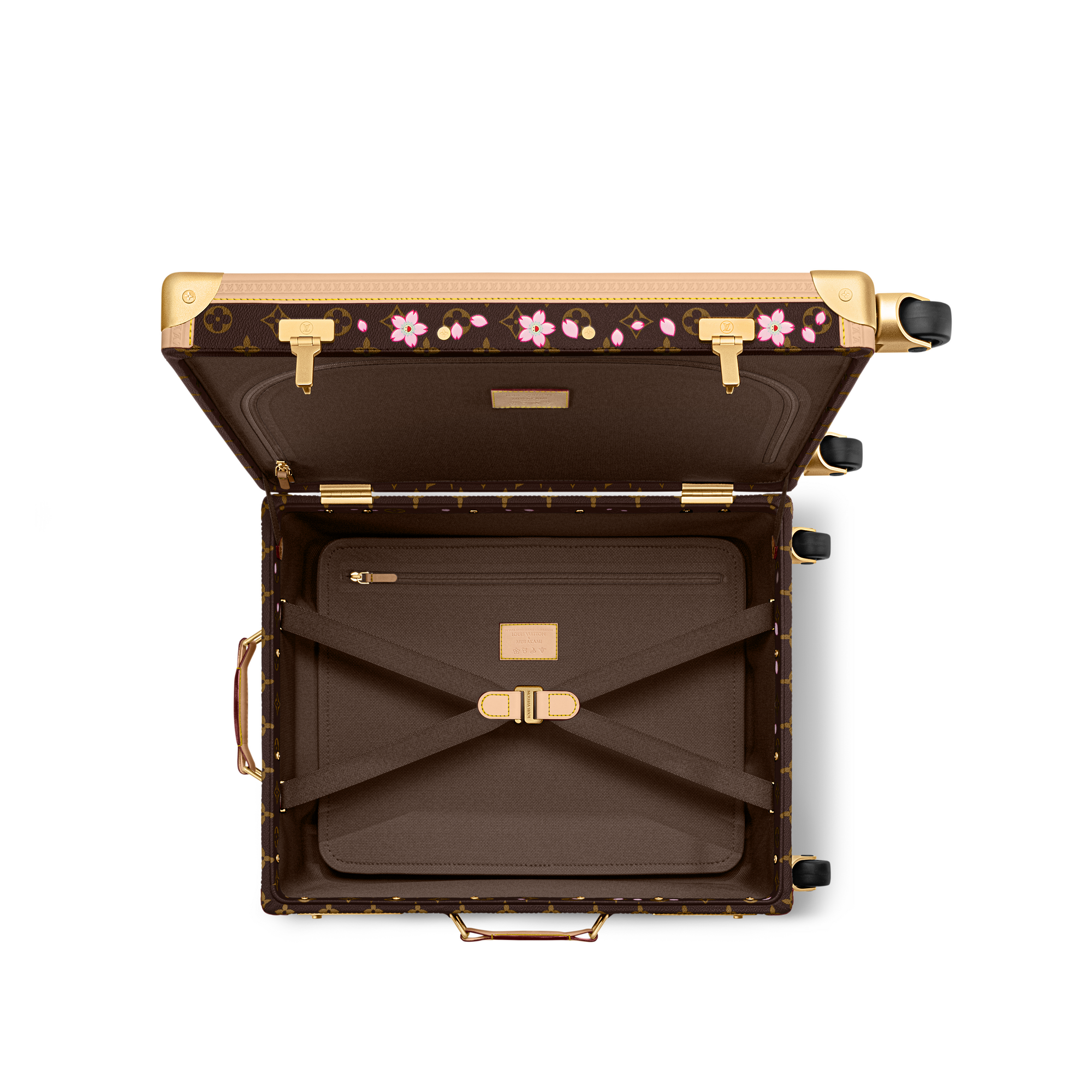 Outros Canvas Monogram Bolsas de Viagem e Malas com Rodas Malas com Rodas LV x TM Mala Rolling Trunk | Louis Vuitton ® (Zoom no Produto)